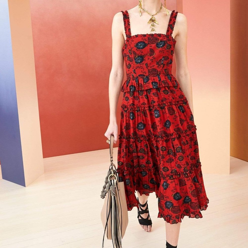 Ulla Johnson Adyna Dress - Poppy Floral Size 4